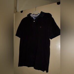 Tommy Hilfiger Black Polo Shirt for Men